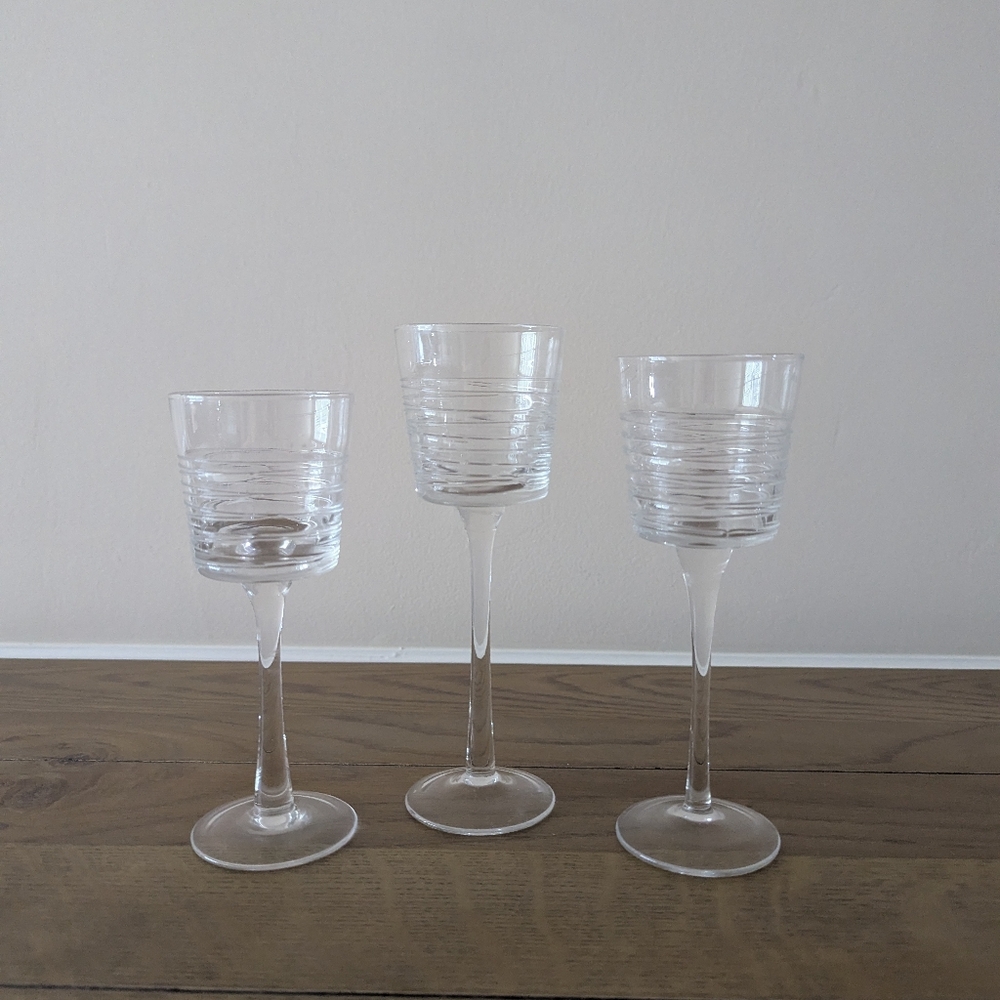 PartyLite  Trio candle Holders